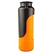 H2O4K9 Insulated Stainless Steel Dog Water Bottle and Travel Bowl, 25-Ounce, Sar Orange