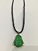 Pendant Chinese Feng Shui Jade Stone Lucky Charm Necklace Money Buddha for Good Health and Wealth