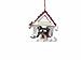 E & S Pets Personalized Doghouse Ornament - Schnauzer UnCropped