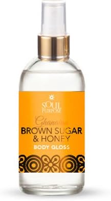 Ghanaian Brown Sugar and Honey Body Gloss - 4 Pack