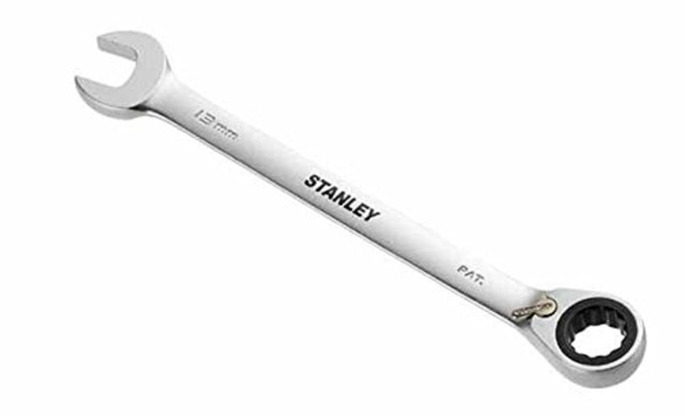 Stanley 1-13-311 Combination Spanner with Ratchet, Silver, 19/247 mm