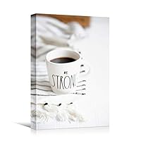 Canvas Wall Art Coffee Preparation Coffee Drinks Kitchen Multicolor Photography - 12x18 inches