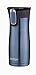Contigo Autoseal West Loop Stainless Steel Travel Mug with Easy-clean Lid, 16 ozounce Placid Blue