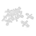 Uxcell Plastic Aquarium 5mm Glass Suction Cup Divider Sheet Holder Clip 12Pcs