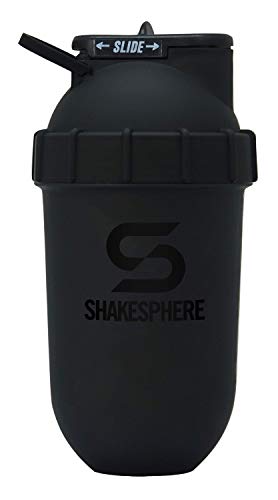 ShakeSphere Tumbler: Protein Shaker Bottle, 24oz ? Capsule Shape Mixing ? Easy Clean Up ? No B - //coolthings.us