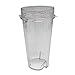 Replacement Parts Two Pack 16-Ounce (16 oz.)Single Serve Cup with lid Fit for Nutri Ninja Mega Kitchen SystemsBL770BL771BL772BL773COBL660BL740 and works with Ninja Ultima Blender BL810BL820BL830