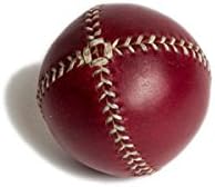 Lemon Ball Baseball. Burgundy Horween Chromexcel Leather, White Stitch Lb-Burg-Wh