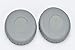 Replacement Bose OE2 OE2i Earpads ear pad Cushions For Bose Soundtrue/SoundLink On-Ear OE2 OE2i Headset Over-Ear Headphones,1 Pair,Protein Leather By ADM-LC (Gray)