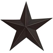 Amazon.com: First of a Kind Black Barn Star Outdoor