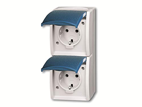 Busch-Jaeger 20-02 EW-53 Schuko Steckdose, senkrechte Montage