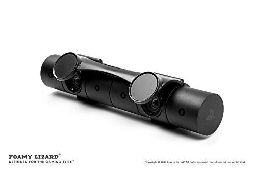 Privacy Shield for Playstation 4 Camera v2.0 by Foamy Lizard Protective Concealing Lens Cover for 2016 PS4 Console Camera 2.0 Sensor (NOT Compatible with Old Rectangular Camera, Camera NOT Included)