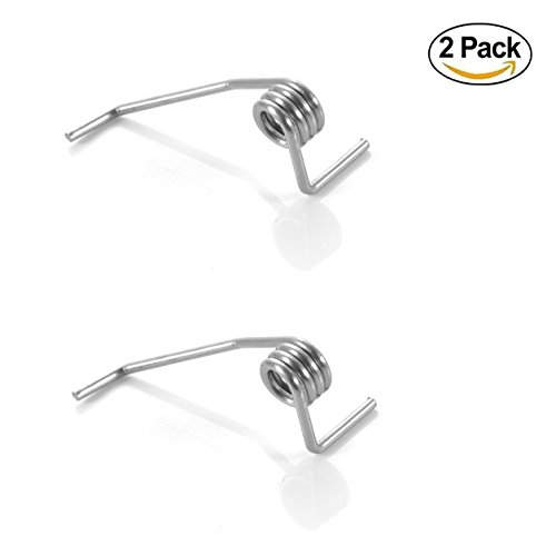 2 Pack Refrigerator Divider Door Spring For Samsung DA61-08314A Compatible With Models RF261BEAEBC/AA RF261BEAESP/AA RF260BEAEWW/AA RF263BEAEBC/AA RF263BEAESP/AA RF263BEAESR/AA RF263BEAEWW/AA RF263TEA - Thumbnail 2