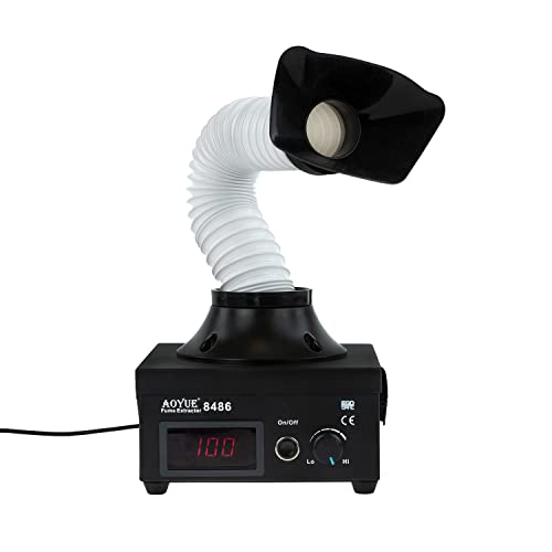 AOYUE Solder Fume Extractor for Benchtop Soldering Smoke Removal with