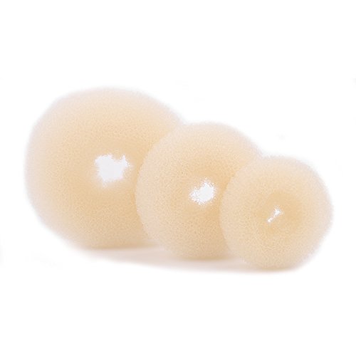 Blue Stones Fashion Women Magic Shaper Donut Hair Ring Bun haar Accessories Lady Styling Tool Hair Accessories