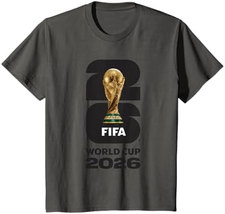 Amazon.com: Kids FIFA World CUP26 Boston Trophy Color T-Shirt