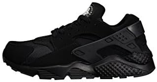 Air Huarache Men's Triple Black Out All White LE Euro 318429-003 Anthracite Run US SIZE 12
