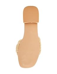 Madden Girl Women's Avaa Flat Sandal, Natural