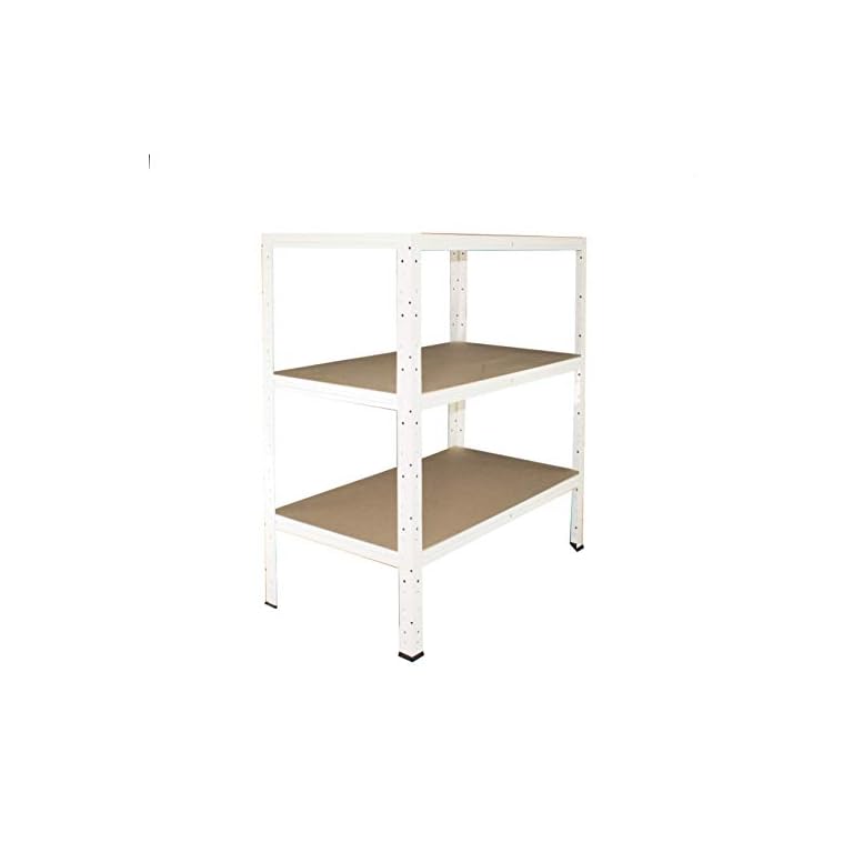 Shelfplaza HOME Schwerlastregal – 200x80x45 Cm, 5 Böden, 175 Kg Tragkraft – Steckregal Für Garage & Keller
