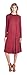 Womens Casual Long Sleeve U Neck Long Dress Top