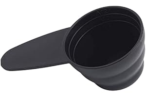 Food Grade Measuring Spoons with Scale Reusable Plastic Measuring Spoons Large Capacity Multifunctional Spoons Coffee Scoop M