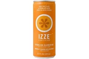 Izze Sparkling Clementine 8.4 Oz Can (Pack of 8)8