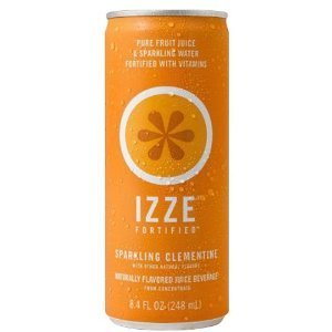 IZZE SPARKLING CLEMENTINE 8.4 OZ CAN (PACK OF...