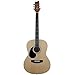 Kona Guitars K391L 39-Inch Left Handed Acoustic Guitar, Natural