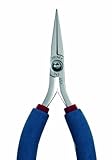 Tronex Model 743 Flat Nose Pliers, Smooth Jaw, Jaw Same Height - Long, Ergonomic Handles