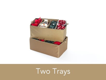 CoverMates – 27" Holiday TreasureKeeper Storage Box – 3 Year Warranty- Green
