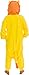 Silver Lilly Adult Pajamas - Plush One Piece Cosplay Lion Animal Costume (L)
