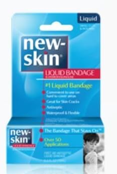 (2 Pack) New-Skin Liquid Bandage, Waterproof, First Aid Liquid Antiseptic, 0.3 Fluid Ounce by PRESTIGE BRANDS
