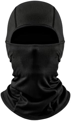 JUSDIQIR Ski Mask Balaclava Face Mask Windproof Cycle Cap Sun Cold