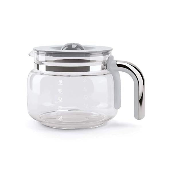 Cafetera de filtro italiana Smeg DCF02CREU 220v. Crema - Imagen 6