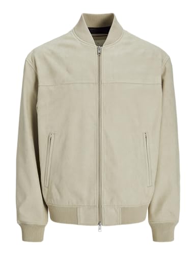 JACK & JONES Herren Jprccfrank Bomber Jacket, White Pepper, x_l