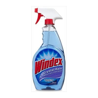 Windex Crystal Rain Glass Cleaner 26 oz (Pack of 8)
