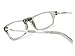 Clic XXL Magnetic Reading Glasses in smoke, +1.75