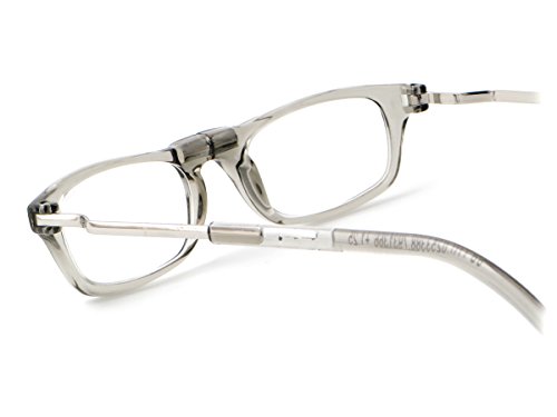 Clic XXL Magnetic Reading Glasses in smoke, +1.50