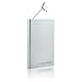 Energio 3850mAh Slim External Battery Pack with Built-in Micro-USB Cable and Lightning Adapter for Smartphones - Silver
