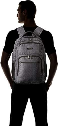 Kenneth Cole Reaction Travelier Multi-Pocket Laptop & Tablet Business, School, & Travel Backpack Bag, Charcoal, One Size 8 Kenneth Cole Reaction Travelier Multi-Pocket Laptop & Tablet Business, School, & Travel Backpack Bag, Charcoal, One Size
