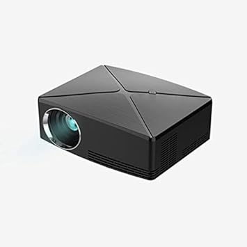 Nfudishpu Proyector portátil HD, 4K Home Theater LED Proyector 3D ...