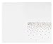 Juvale Rose Gold Confetti Cocktail Napkins - 5 x 5 in, 100 Count, 3-Ply Disposable - Polka Dotted Foil for Wedding Receptions & Bridal Showers - Beverage & Dessert Use