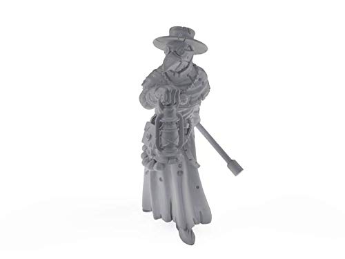 DND Miniature - Plague Doctor with lantern
