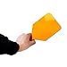 Easyinsmile Dental Clinic Eye-Protector Curing Light Shield Hand Shield Plate Orange 1pcs/pack