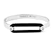 Ashley Bridget Skinny Hair Tie Bracelet - Elegant Fashion Jewelry Elastic Holder Bangle Includes Gift Box (Silver Plated)