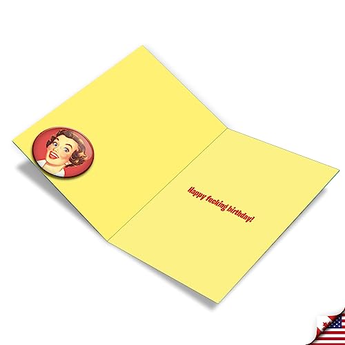The Best Card Company - Funny Cartoon Stationery Set For Birthdays With ...