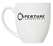 Aperture Laboratories - 15oz Deluxe Double-Sided Bistro Coffee Tea Mug (White)