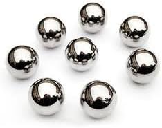 2.5mm Grade 100 Chrome Steel Ball Bearings Pack of 10