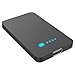 Power Bank, 2400mAh [Travel] [Camping] [Climbing] Slim Ultra thin Compact Portable External Battery with High-Speed quick Charging for iPhone, iPad, Samsung, and LG Smart Phones (Black)