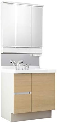 Lixil リクシル Inax 洗面化粧台 セット J1シリーズ シングルレバーシャワー水栓 引出タイプ 寒冷地仕様 クリエペール 間口750mm J1ht1 755s 8 Yn Lp2h 3面鏡全収納タイプ スリムled スマートポケット付 Mj1x2 753kxju Fizjolov Pl