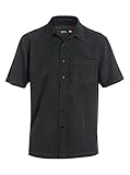 Quiksilver Waterman Men's Clear Days Shirt, Black, X-Large